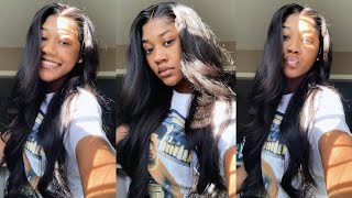 LOOSE BODY WAVE CURLS | GLUELESS RE-INSTALL AT HOME FT. NADULA HAIR