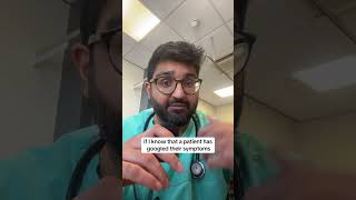 Why do doctors ask if patients have Googled their symptoms?