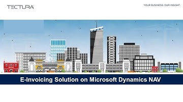 TECTURA E-Invoicing Solution on Microsoft Dynamics NAV / NAVISION