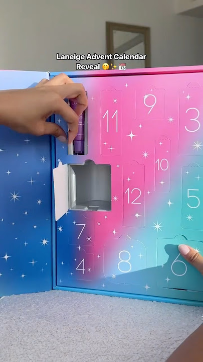 SPOILER! What's Inside Laneige's Advent Calendar? #unboxing