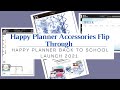 Happy Planner Back To School 2021 Accessories| Happy Planner Back to School Launch