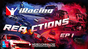 Crashing Racers on iRACING - Nascar Trolling Crashing Reactions  EP 1
