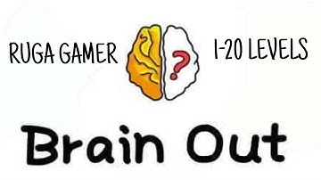HOW TO PLAY BRAIN OUT LOGIC GAME || 1-20 LEVELS || RUGA GAMER || TELUGU LOGIC GAME ||