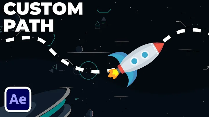 Animate Any Object Along Custom Path in After Effects | Tutorial