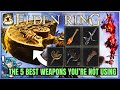 The 5 Secretly Buffed POWERFUL Weapons in Elden Ring You NEED to Try - Best Underrated Weapon Guide!