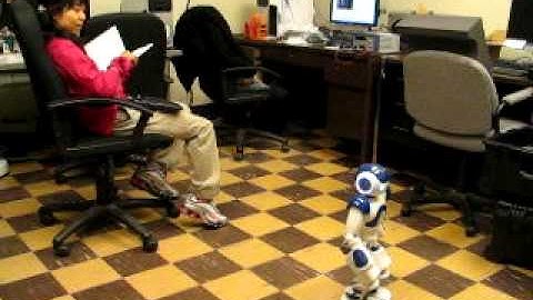 Hand gesture recognition for human robot interaction (HRI)
