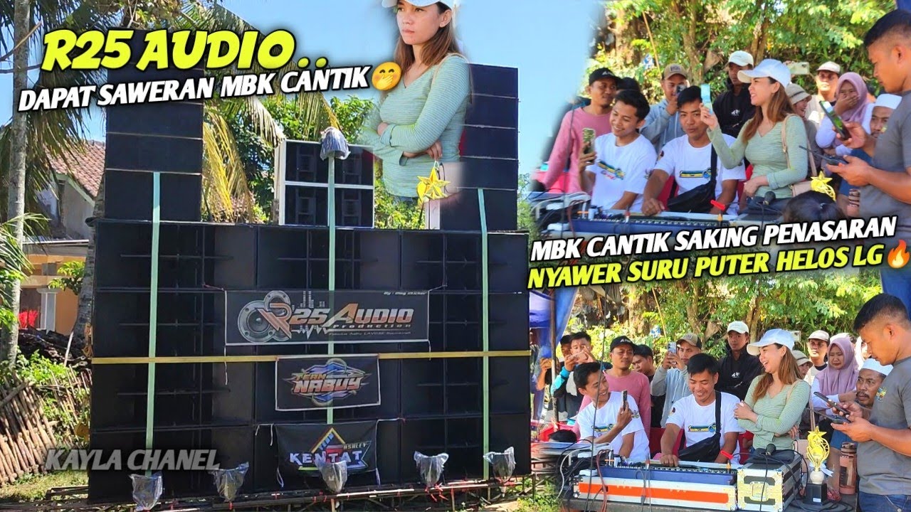 GILA . .!! SAKING PENASARAN MBAK CANTIK SAWER R25 AUDIO SURUH PUTER HELOS LAGI🔥