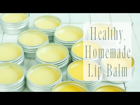 DIY Shea Butter Lip Balm (great for cold sores)