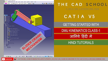 CATIA V5 | DMU KINEMATICS | CLASS-1 | HINDI TUTORIALS