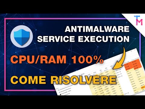 Video: Posso terminare l'eseguibile del servizio antimalware?