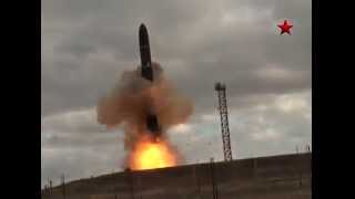 Russian Intercontinental ballistic missile SS-18 Satan R36M2 Voevoda