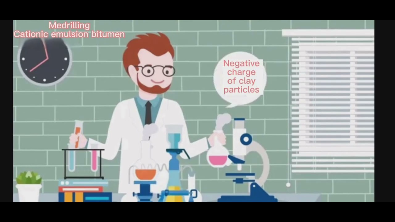 Cationic emulsion bitumen 