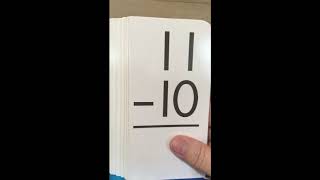 FlashCards: Subtraction