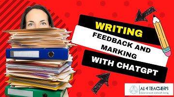 Writing Feedback and Marking with ChatGPT #aiforteachers #chatgptforteachers #ai4teachers