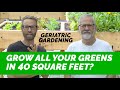 Super Raised Beds Geriatric Gardening: Growing Tons of Greens in a Tiny Space