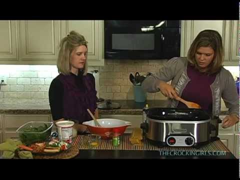 Lasagna in a Crock (Crockin Girls) - YouTube