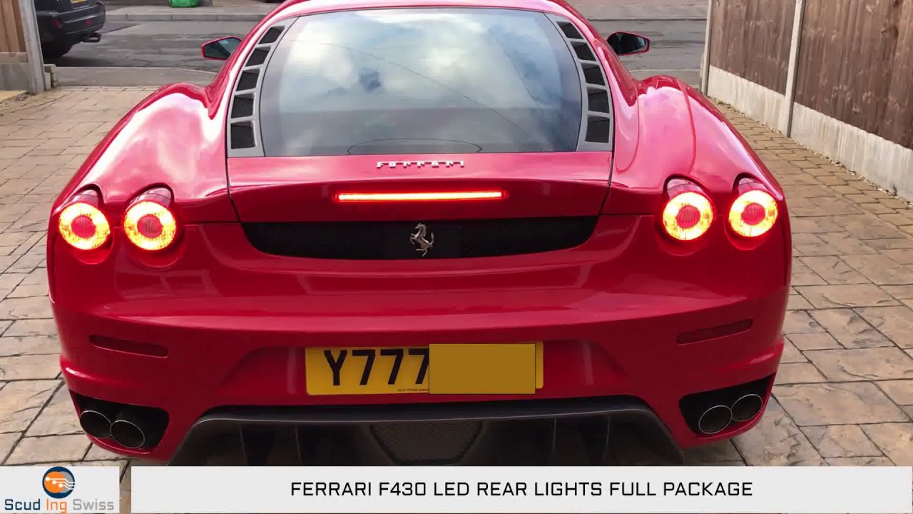 F430 Led Tail Lights Comparison And Review Page 46 Ferrari Life Forum