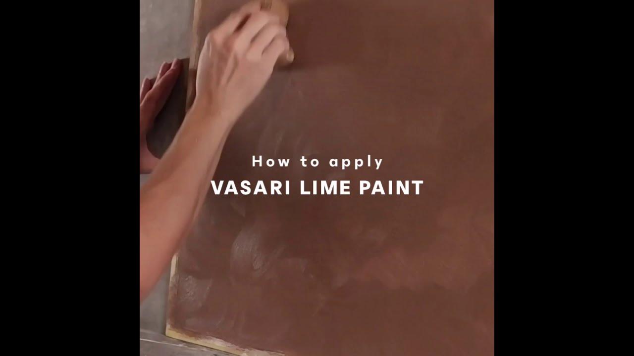 How to apply Vasari Lime Paint YouTube