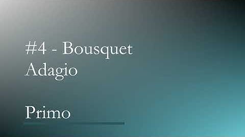 Rubank Advanced Flute Volume Two: Duet #4 Bousquet - Adagio (Primo)