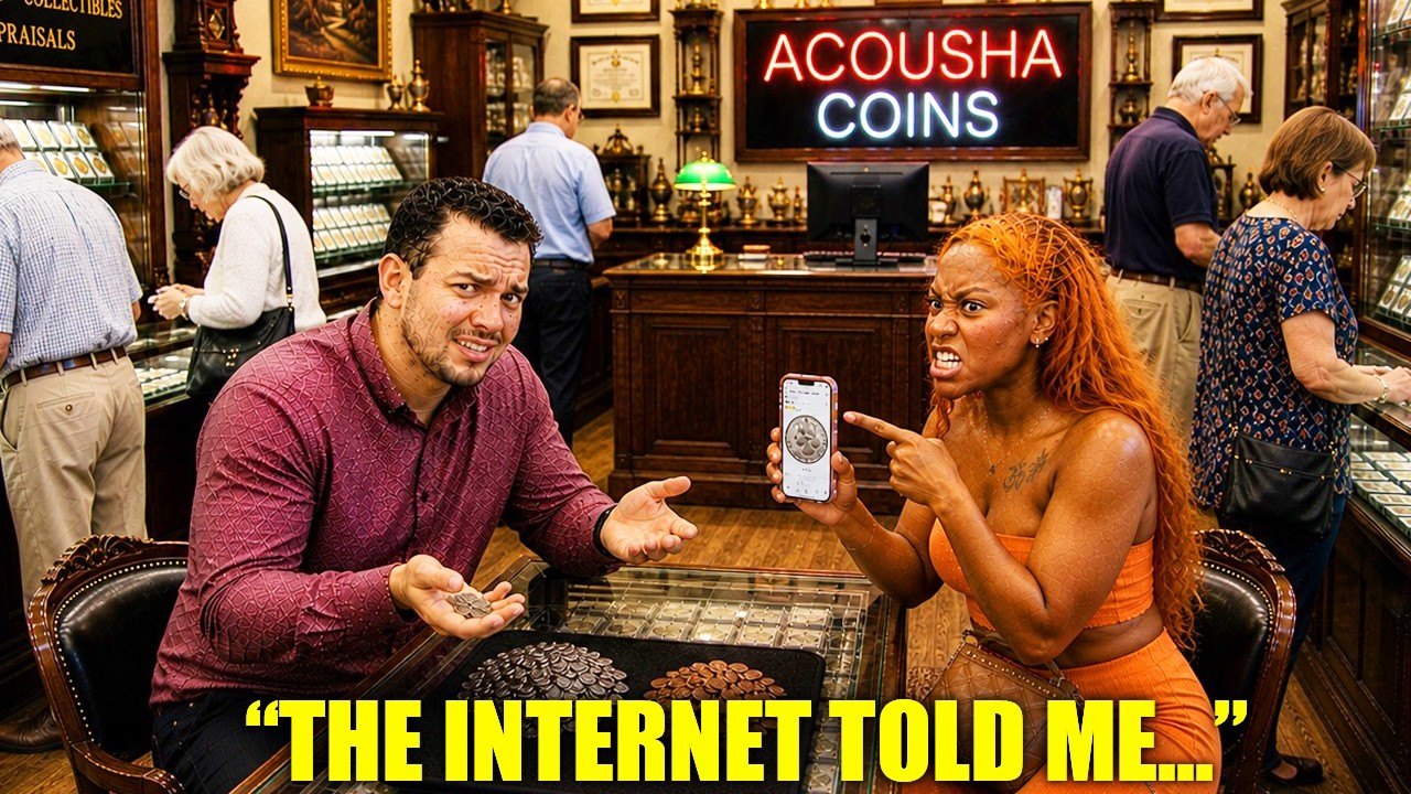 Coin Shop REVEALS HARD TRUTH About Her Coin Collection! - YouTube