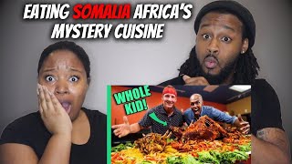 American Couple Reacts 'Eating Somalia!! Africa’s MYSTERY Cuisine!!'