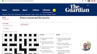 Guardian Prize Crossword (No. 30,074) by Kite