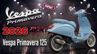 2026 Vespa Primavera 125 Finally REVEALED — Worth the Premium Price?