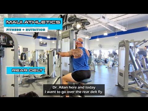 Rear Delt Fly (Pec Deck) Tutorial