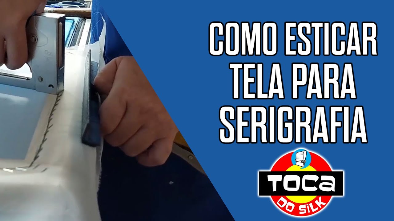 Como Esticar Telas Para Serigrafia Manualmente