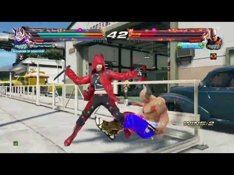 Raijin Heihachi VS Raijin Kunimitsu, Raijin Law Laggy PS4 Season 4 TEKKEN™7_20220624191344