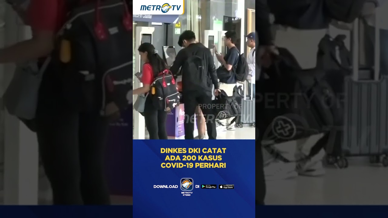 Dinkes DKI Catat Ada 200 Kasus Covid 19 Perhari #shorts
