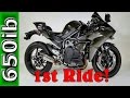 2016 Kawasaki Ninja H2 | 1st ride with mods & SMACKDOWN!!!