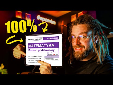 ZOBACZ, jeśli chcesz PORZĄDNIE ZDAĆ MATURĘ 2026 z matematyki❗️MATURA z MATEMATYKI 2025 (sierpień)