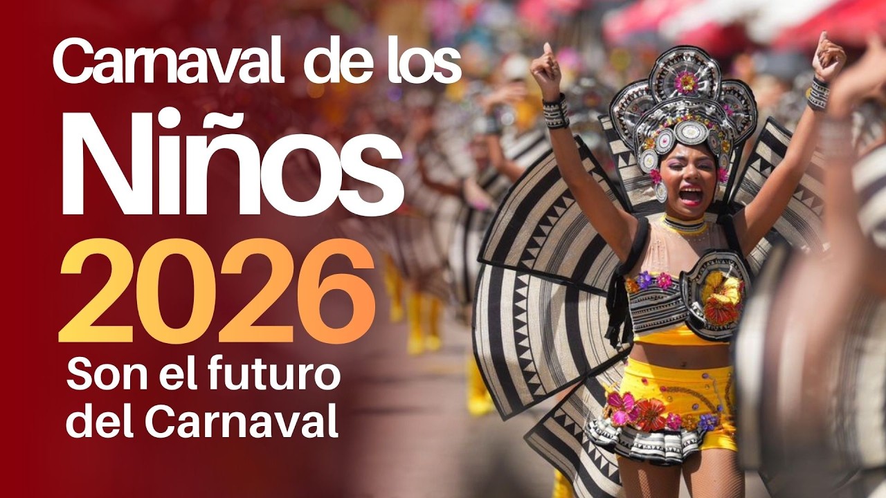 CARNAVAL DE LOS NIÑOS 2026 💛 El semillero de la Cultura se tomó la carrera 53: baile y tradición