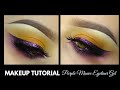 Makeup Tutorial Purple Mauve Foil Eyeliner Gel