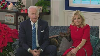 Bidens mark Christmas with holiday calls to service members