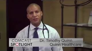 Dr. Timothy Quinn With COMCAST Spotlight