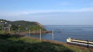 3361M 485系R編成 おはよう信越 青海川-鯨波