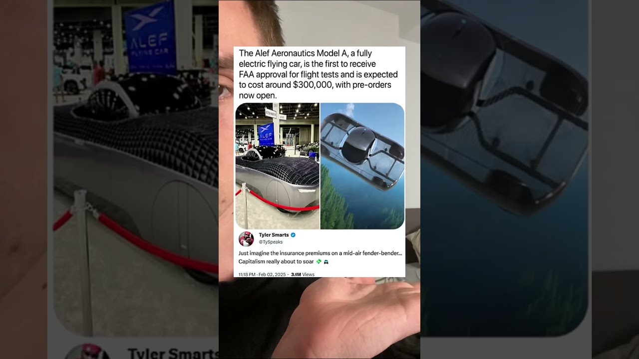 A Fully Electric Flying Car The Alef Aeronautics Model