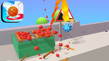 Bounce Dunk ​- All Levels Gameplay Android,ios (Part 202)