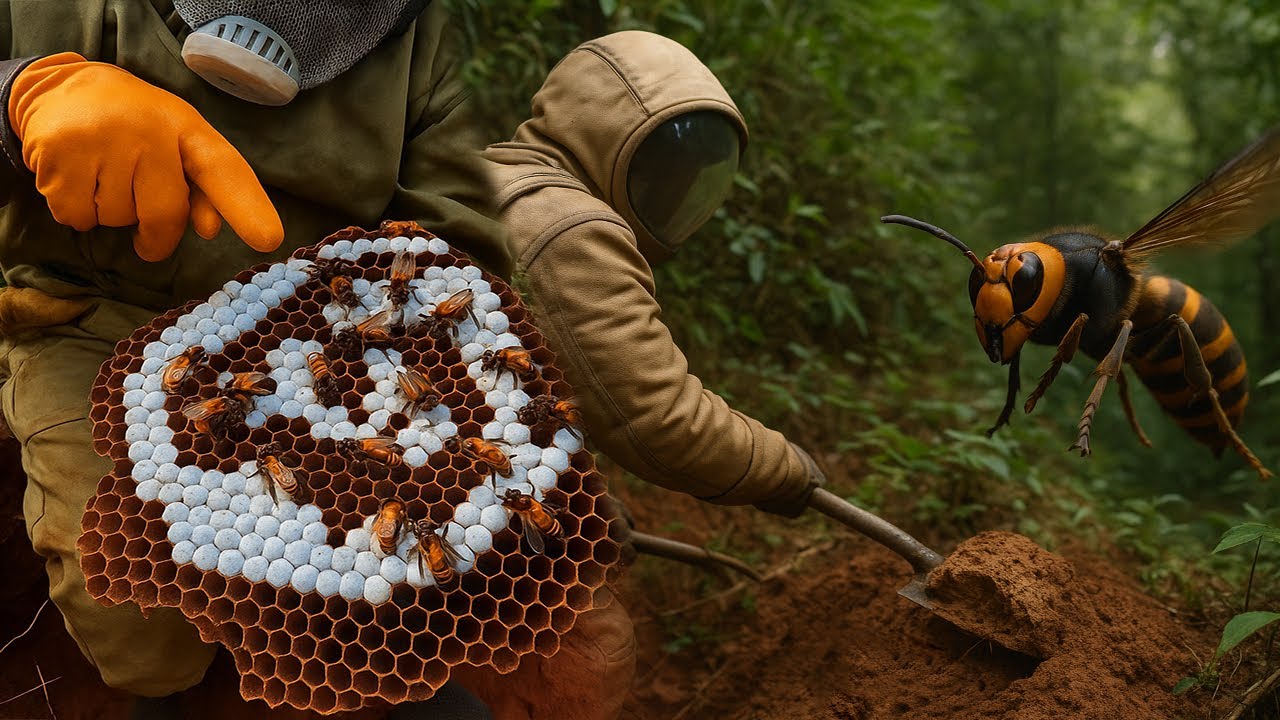 Everything is safe… until the giant wasp appears. 