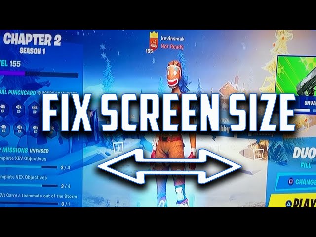 How to Adjust Screen Size in Fortnite - Fortnite Guide - IGN