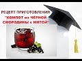 КОМПОТ из ЧЁРНОЙ СМОРОДИНЫ с МЯТОЙ