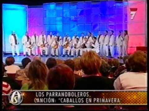 "Caballos en primavera". Parrandboleros