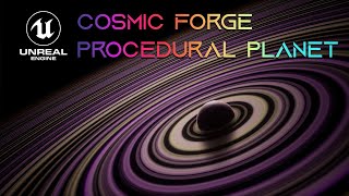 How to Use the Cosmic Forge - Procedural Planet Space Scene