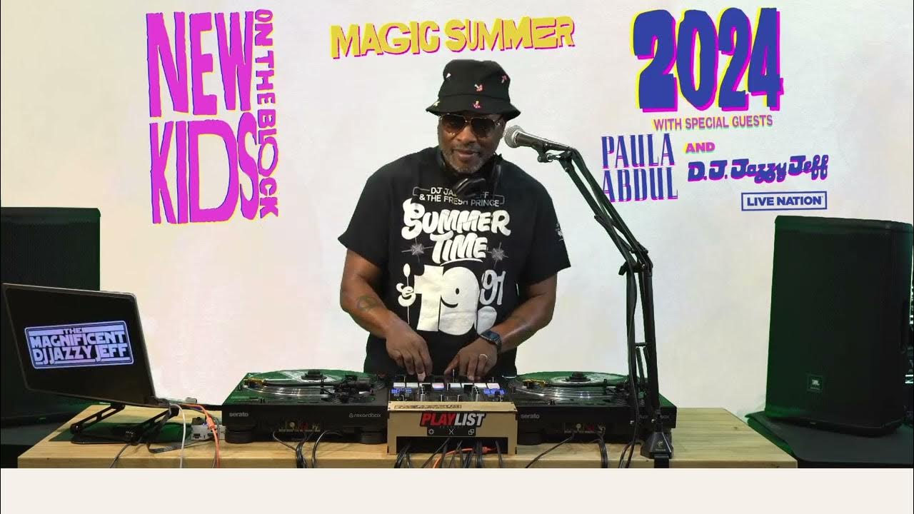 NKOTB Magic Summer Tour Megamix with DJ Jazzy Jeff YouTube