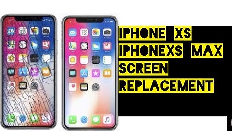 iPhone XS iPhone XS Max Screen Replacement / Complete Screen Disassembly and Display Replacement