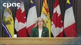 N.B. Premier Susan Holt comments on suspension of Canada-U.S. trade talks – August 24, 2026