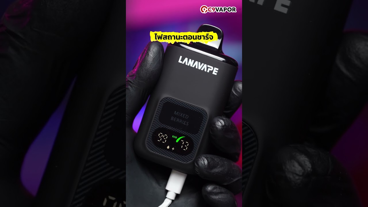 รีวิว Lana Iris 24k Puffs กลิ่น Mixed Berries ยกทัพตระกูลเบอร์รี หอมสดชื่นทุกคำที่สูบ