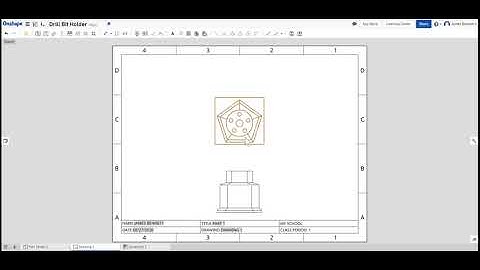 Onshape Lesson 21 - Activity 1.3.5 Documenting a Design